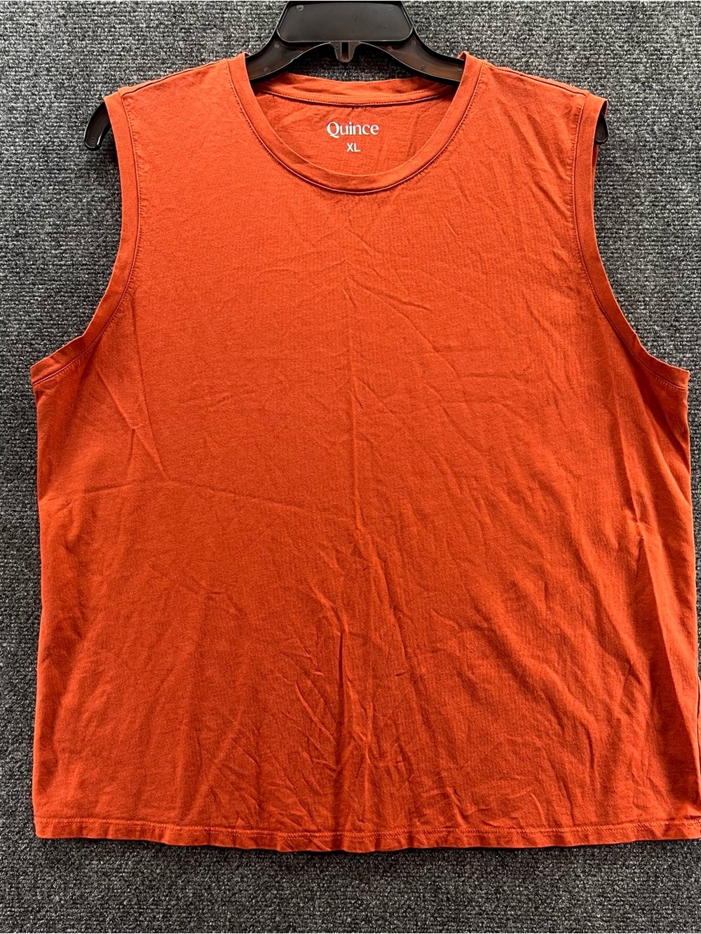 Quince Tank Top Layering Cami‎ Sleeveless Shirt Womens XL Burnt Orange Basic